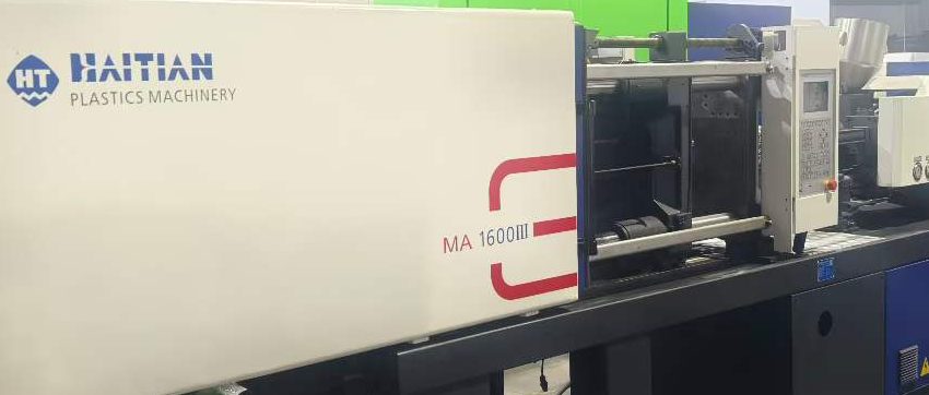 Used Haitian 160 Ton MA1600Ⅲ/570 Injection Molding Machine | B‑Screw 45mm, 291g PS Shot Weight