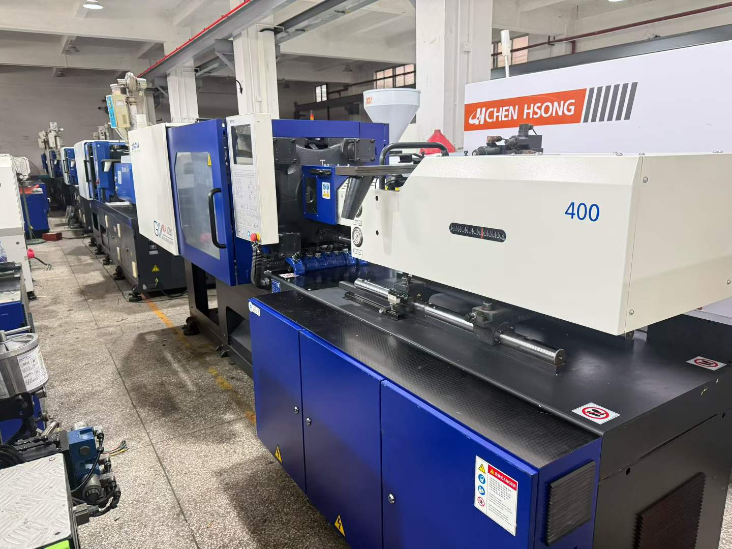 Used Haitian 120 Ton MA1200Ⅲ/400 Injection Molding Machine | A‑Screw 36mm, 157g PS Shot Weight