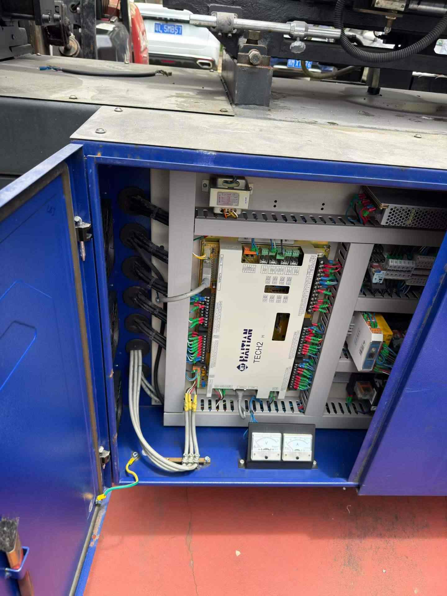 Used 120 Ton MA1200 II /370 Injection Molding Machine | B‑Screw 40mm, 195g PS Shot Weight