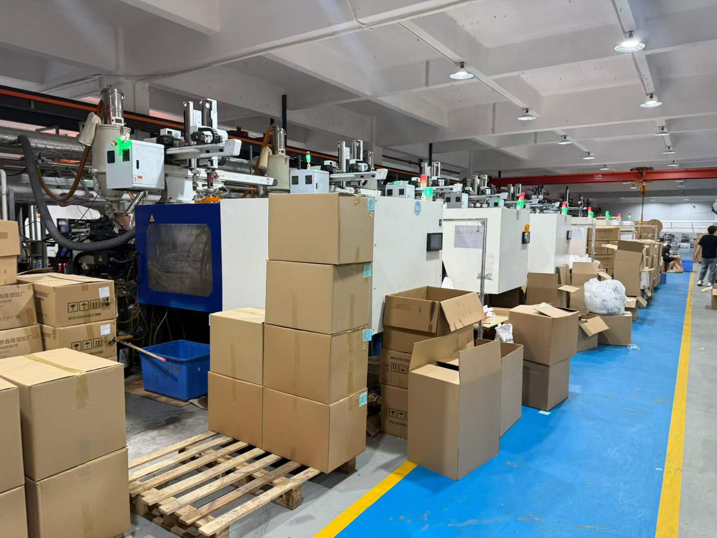 Used 200 Ton MA2000/770GII Injection Molding Machine | A‑Screw 45mm, 332g PS Shot Weight