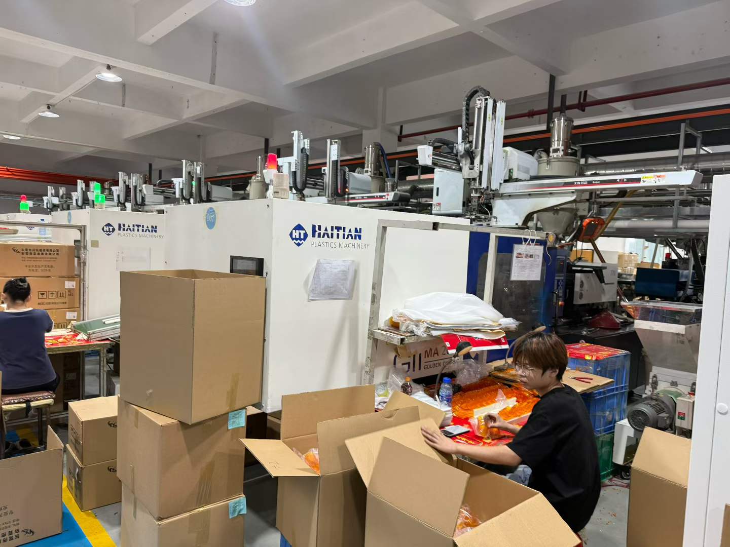 Used 200 Ton MA2000/770GII Injection Molding Machine | A‑Screw 45mm, 332g PS Shot Weight