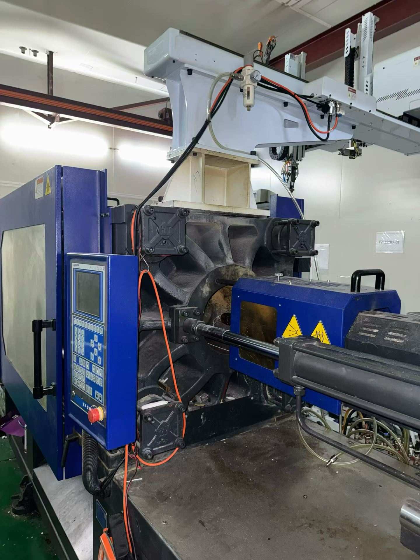Used 250 Ton MA2500 II /1000 Injection Molding Machine | B‑Screw 55mm, 519g PS Shot Weight