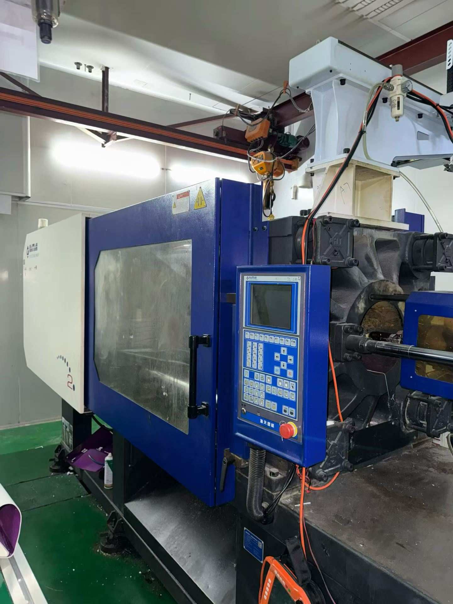 Used 250 Ton MA2500 II /1000 Injection Molding Machine | B‑Screw 55mm, 519g PS Shot Weight