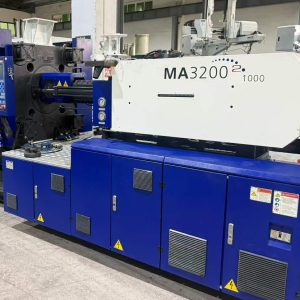Used 320 Ton MA3200 II /1700 Injection Molding Machine | B‑Screw 65mm, 845g PS Shot Weight
