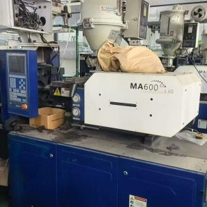 Used 60 Ton MA600 II /130 Injection Molding Machine | A‑Screw 24mm, 46g PS Shot Weight