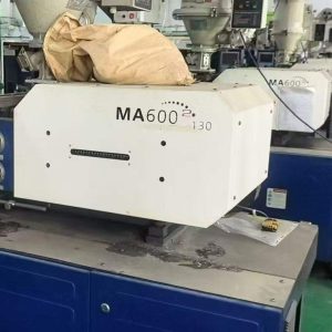 Used 60 Ton MA600 II /130 Injection Molding Machine | A‑Screw 24mm, 46g PS Shot Weight