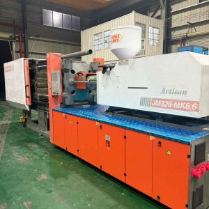 Used 328 Ton JM328‑MK6.6/C Injection Molding Machine | A/B/C‑Screw 60/67/75mm, Max PS Shot Weight 1346g