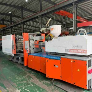 Used 408 Ton JM408‑MK6.6/A Injection Molding Machine | A/B/C‑Screw 67/75/83mm, Max PS Shot Weight 1845g
