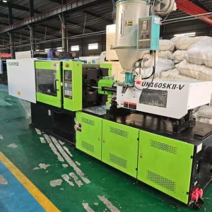 Quality Used Yizumi 160 Ton UN160SK II-V Injection Molding Machine | B-Screw 48mm, 341g PS Shot
