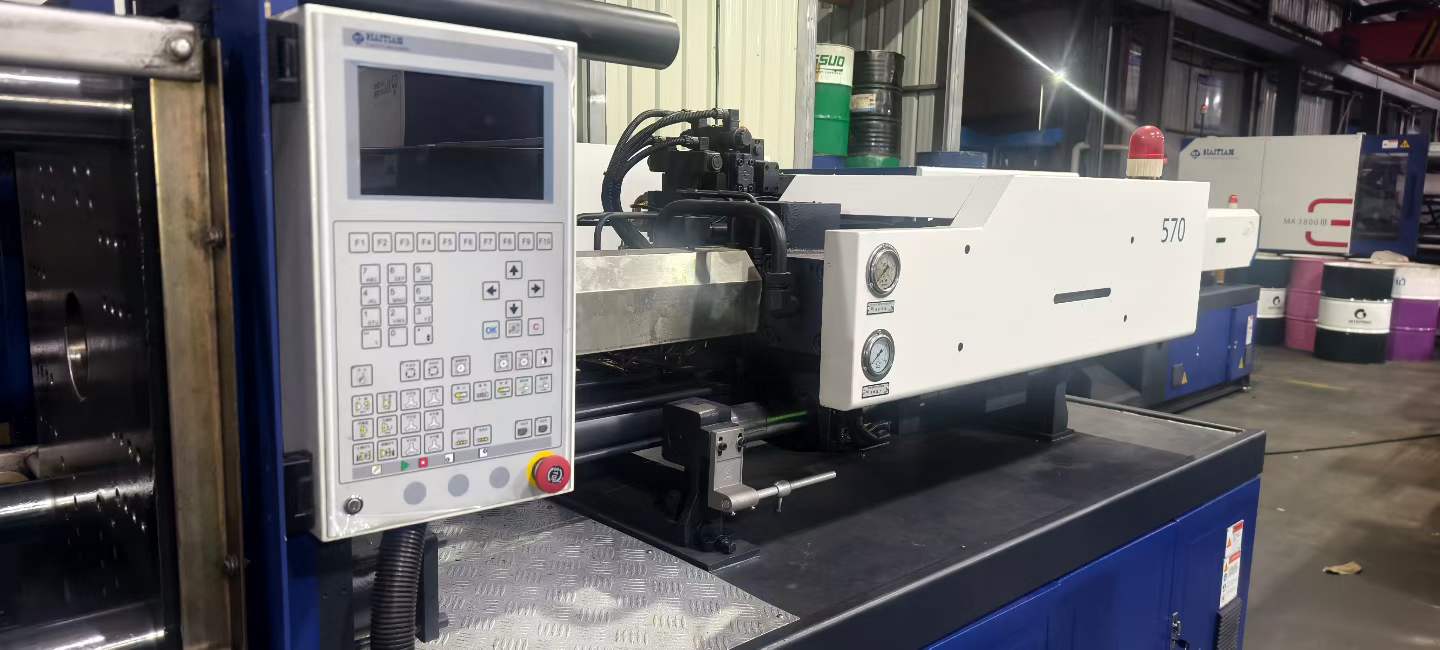 Used Haitian 160 Ton MA1600Ⅲ/570 Injection Molding Machine | B‑Screw 45mm, 291g PS Shot Weight