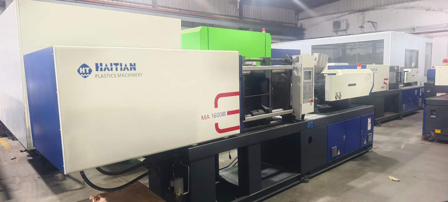 Used Haitian 160 Ton MA1600Ⅲ/570 Injection Molding Machine | B‑Screw 45mm, 291g PS Shot Weight