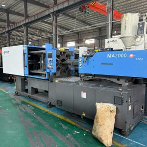 Used Haitian 200 Ton MA2000/770G Injection Molding Machine | B‑Screw 50mm, 411g PS Shot Weight