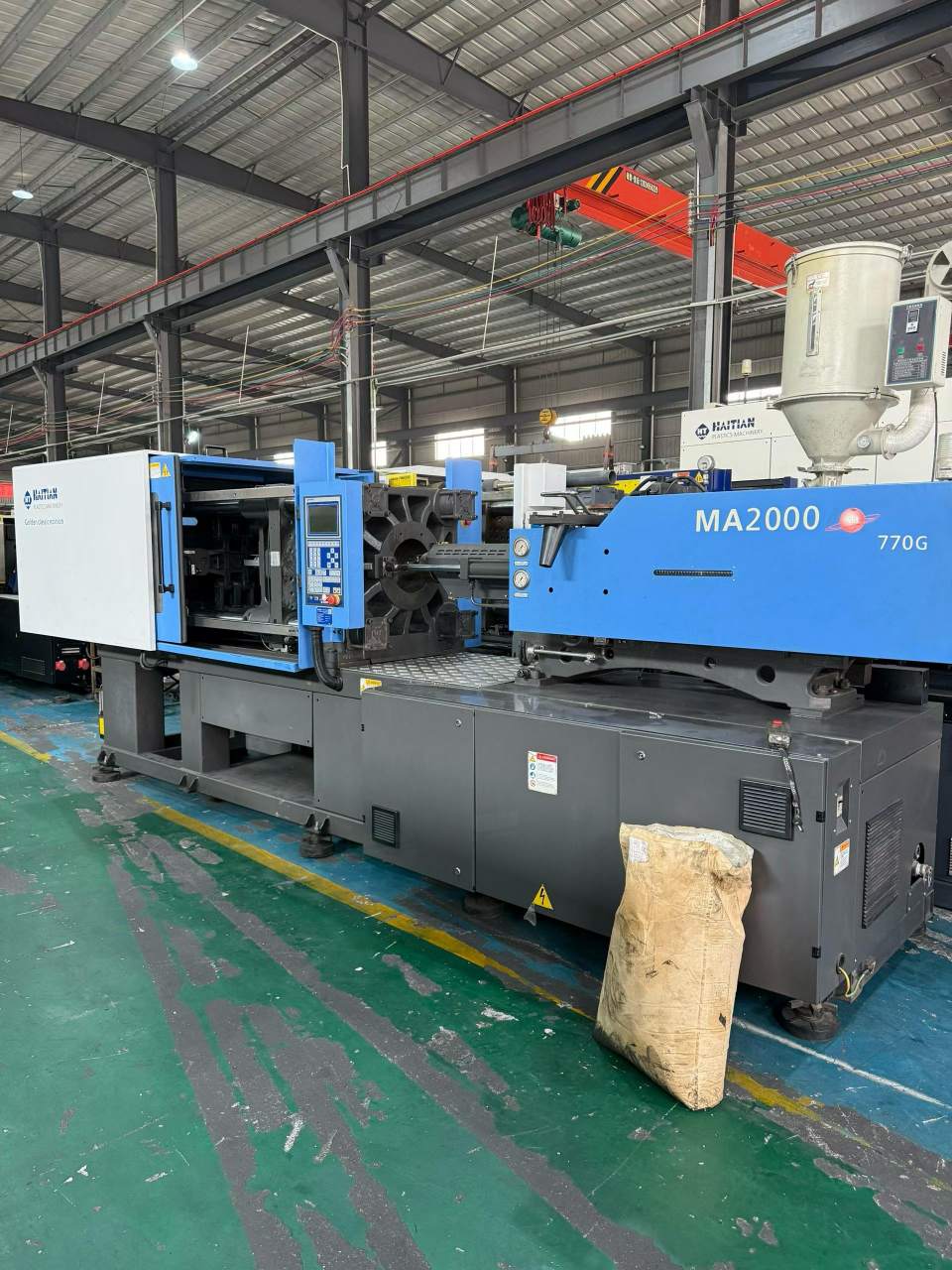 Used Haitian 200 Ton MA2000/770G Injection Molding Machine | B‑Screw 50mm, 411g PS Shot Weight