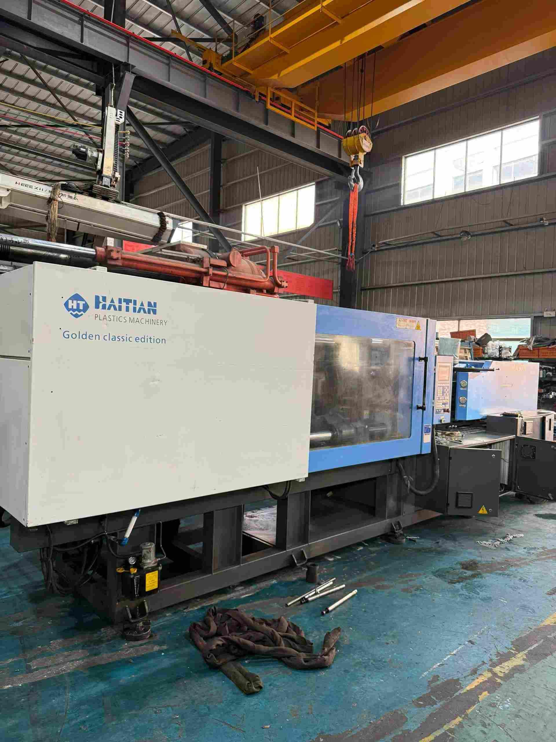 Used Haitian 300 Ton MA3000/1800G Injection Molding Machine | B‑Screw 65mm, 903g PS Shot Weight