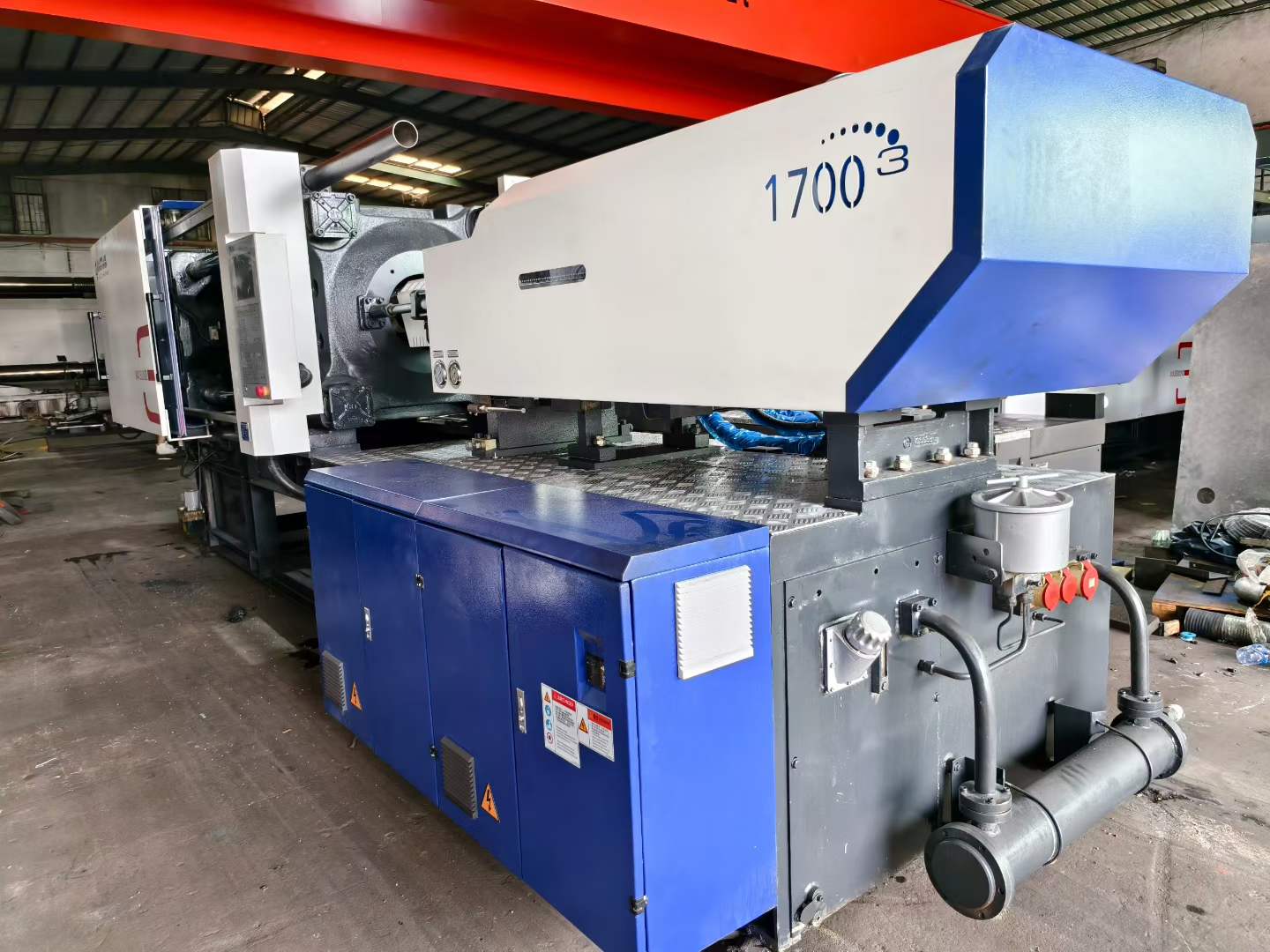 Used Haitian MA3200Ⅲ/1700 320 Ton Injection Molding Machine | B‑Screw 65mm, 846g PS Shot Weight