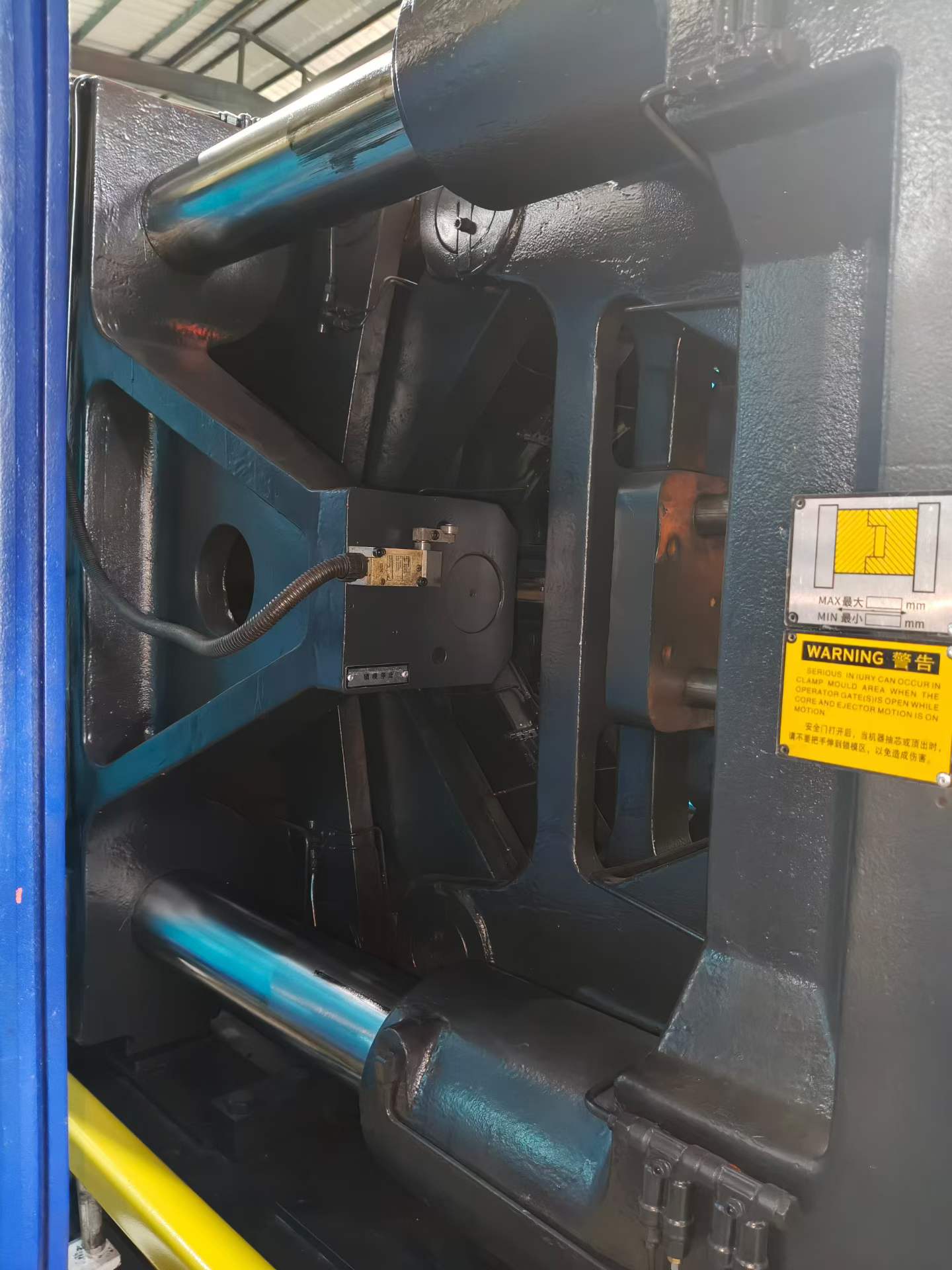 Used Haitian 380 Ton MA3800Ⅲ/2250 Injection Molding Machine | B‑Screw 70mm, 1128g PS Shot Weight