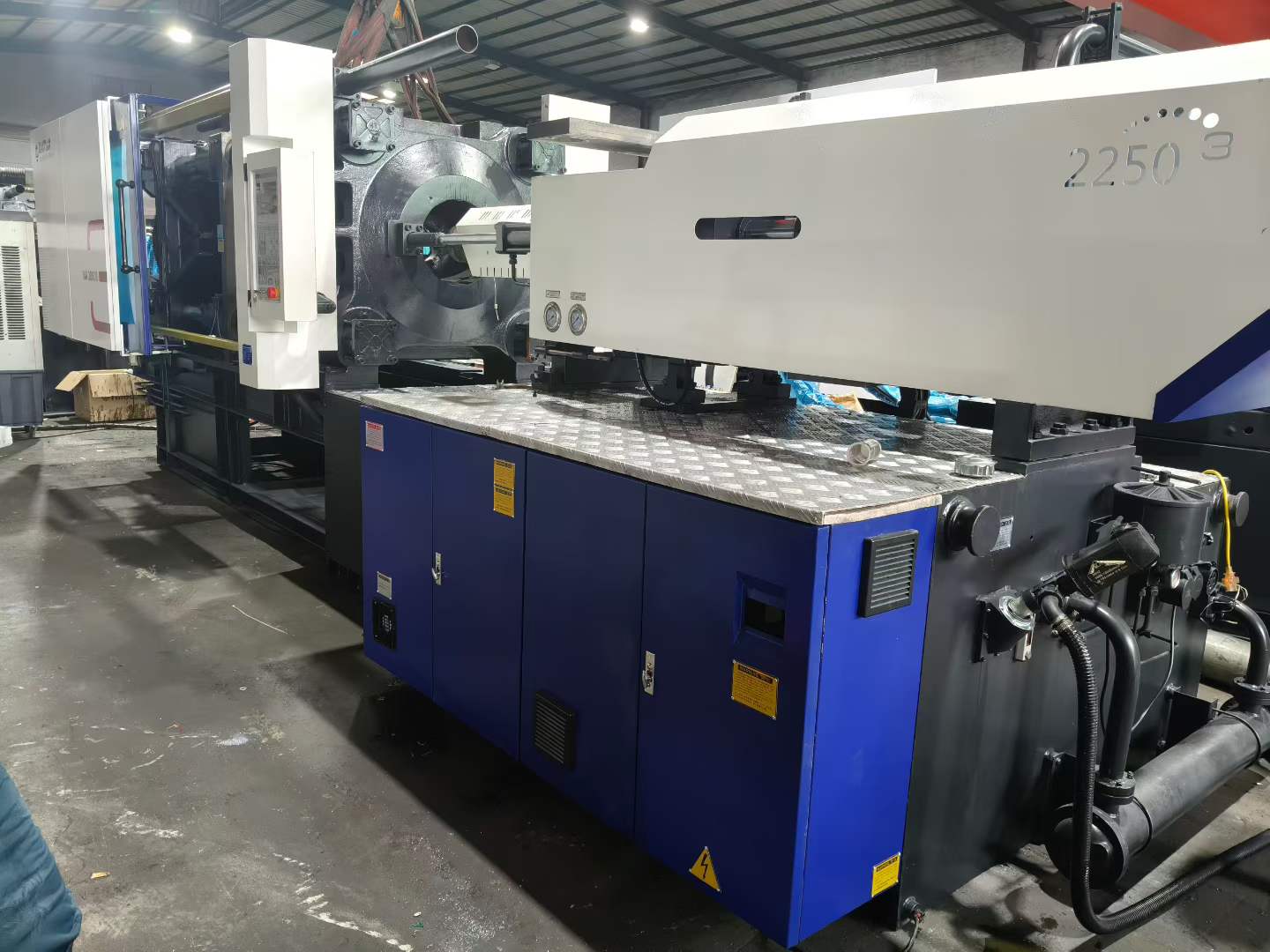 Used Haitian 380 Ton MA3800Ⅲ/2250 Injection Molding Machine | B‑Screw 70mm, 1128g PS Shot Weight