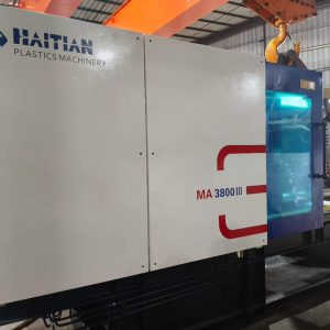Used Haitian 380 Ton MA3800Ⅲ/2250 Injection Molding Machine | B‑Screw 70mm, 1128g PS Shot Weight