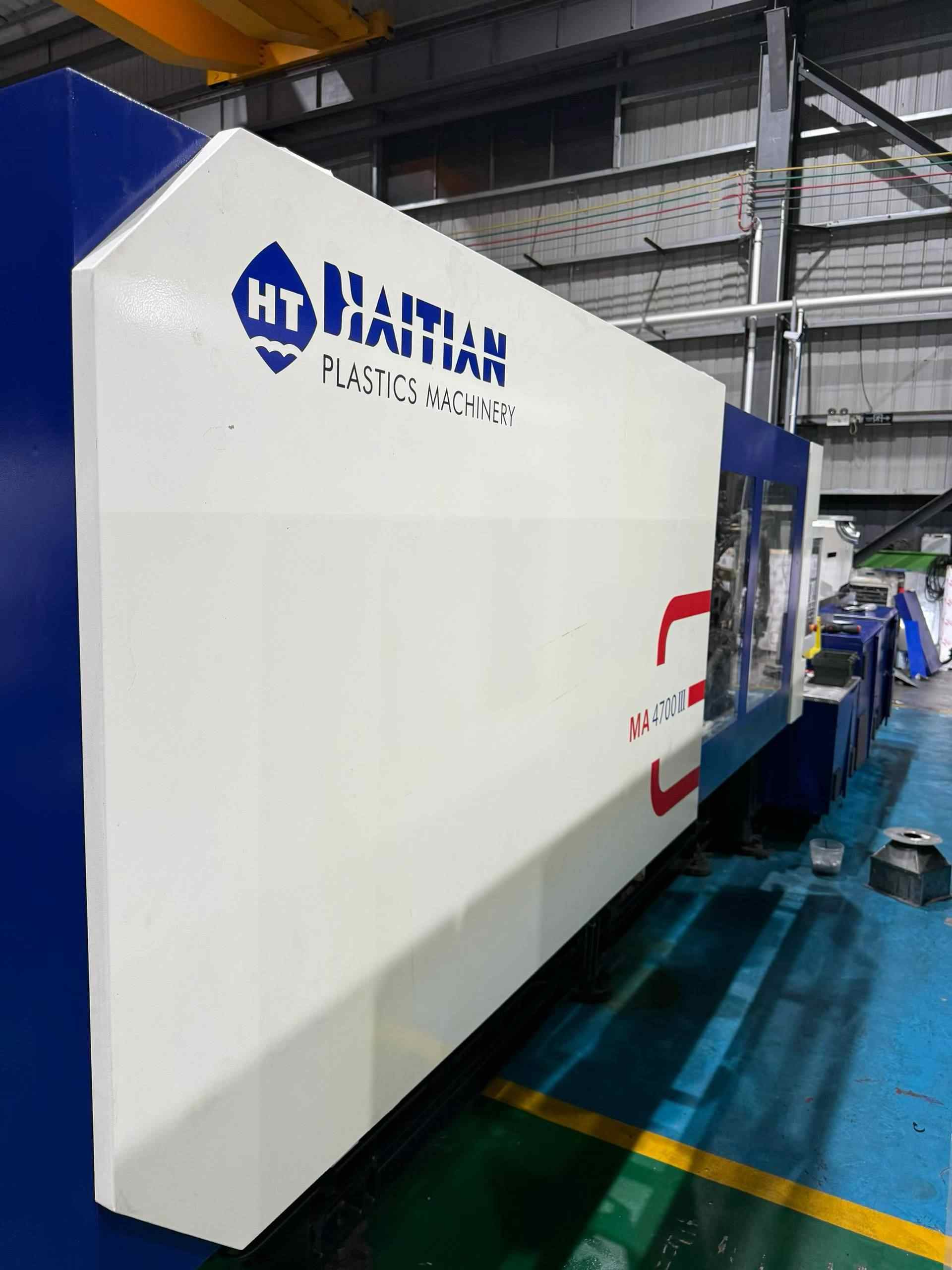 Used Haitian 470 Ton MA4700Ⅲ/3200 Injection Molding Machine | B‑Screw 80mm, 1692g PS Shot Weight