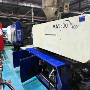 Used 530 Ton MA5300 II /4000 Injection Molding Machine | C‑Screw 90mm, 2547g PS Shot Weight