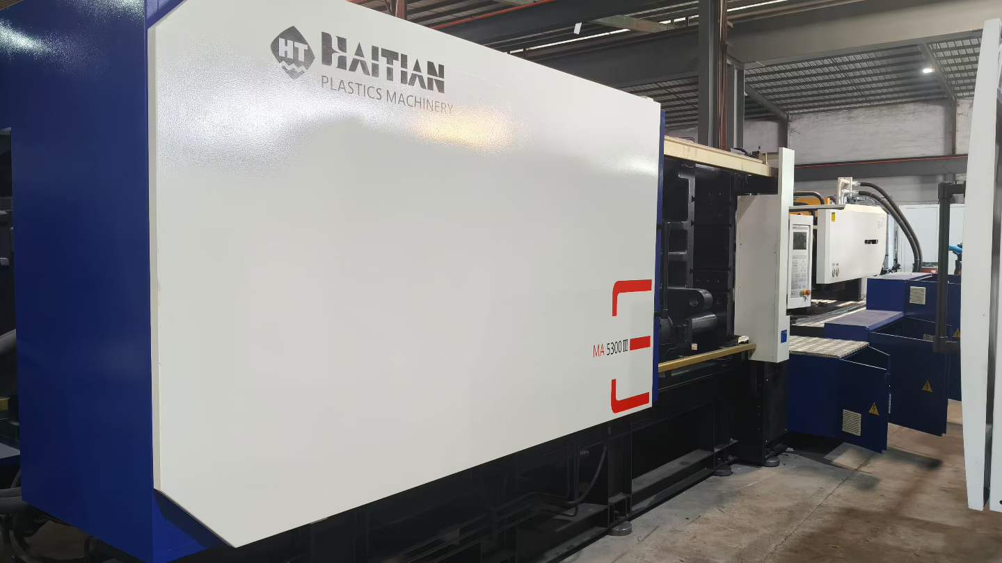 Used Haitian 530 Ton MA5300Ⅲ/4500 Injection Molding Machine | B‑Screw 85mm, 2272g PS Shot Weight