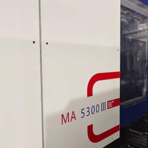 Used Haitian 530 Ton MA5300/4000SE+ Injection Molding Machine | B‑Screw 85mm, 2272g PS Shot Weight