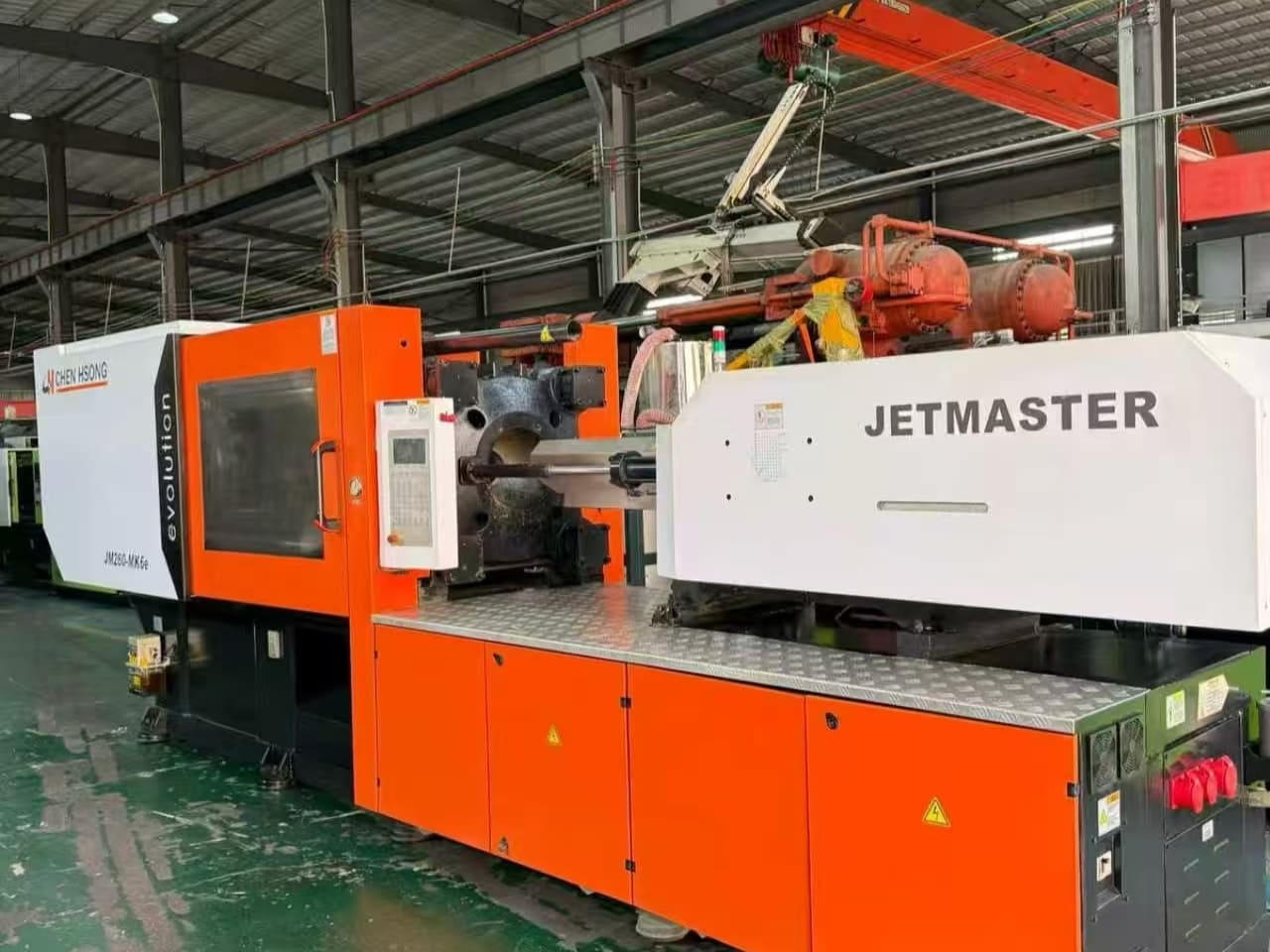 Used 260 Ton JM260-MK6e Injection Molding Machine | A/B/C-Screw 52/60/67mm, Max PS Shot Weight:962g