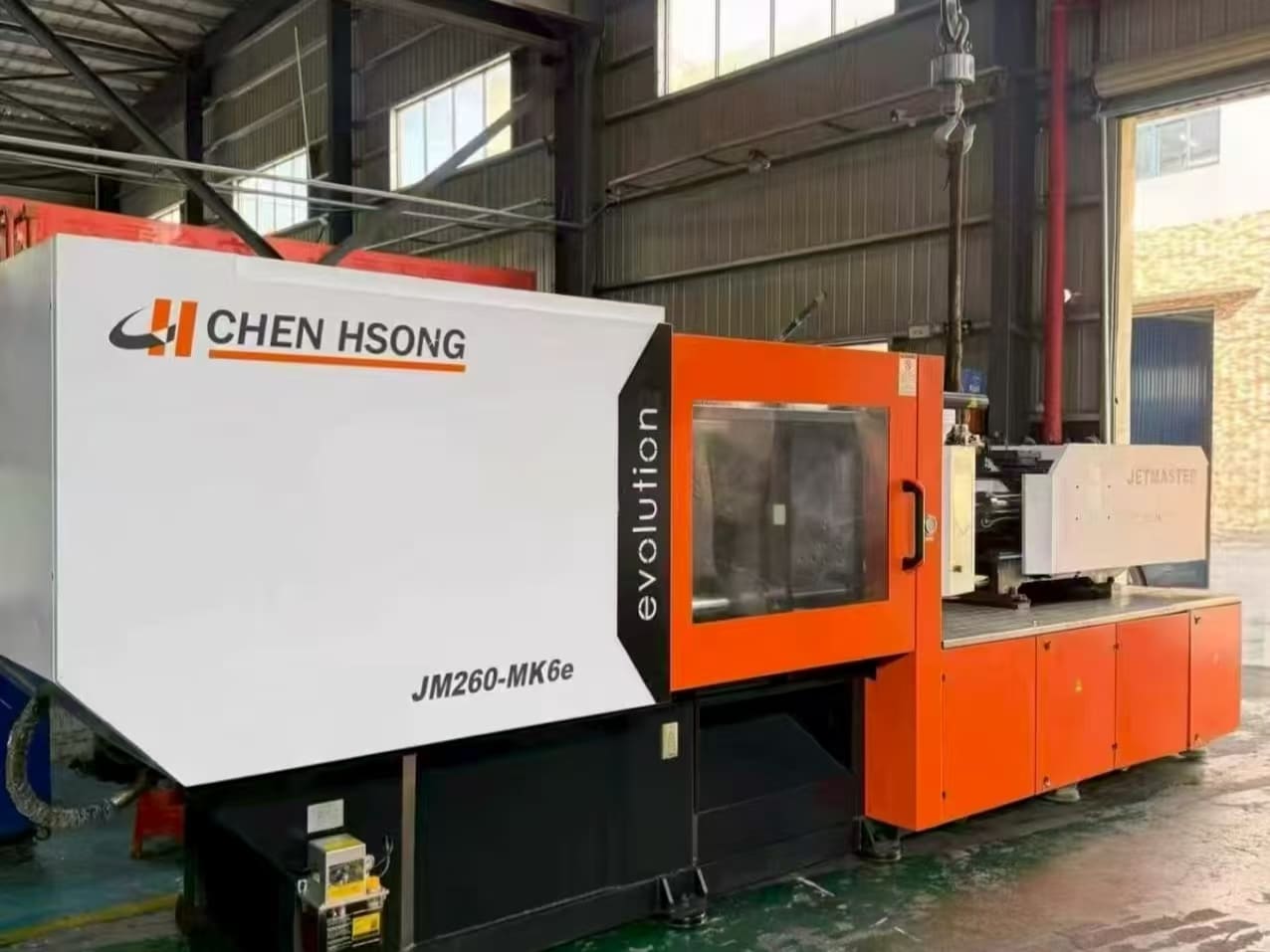 Used 260 Ton JM260-MK6e Injection Molding Machine | A/B/C-Screw 52/60/67mm, Max PS Shot Weight:962g