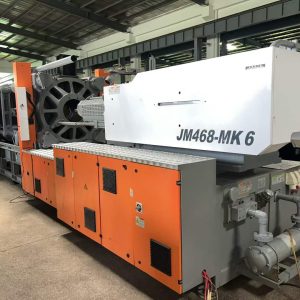 Used 468 Ton JM468-MK6 Injection Molding Machine | A/B/C-Screw 75/83/90mm, Max PS Shot Weight 2403g