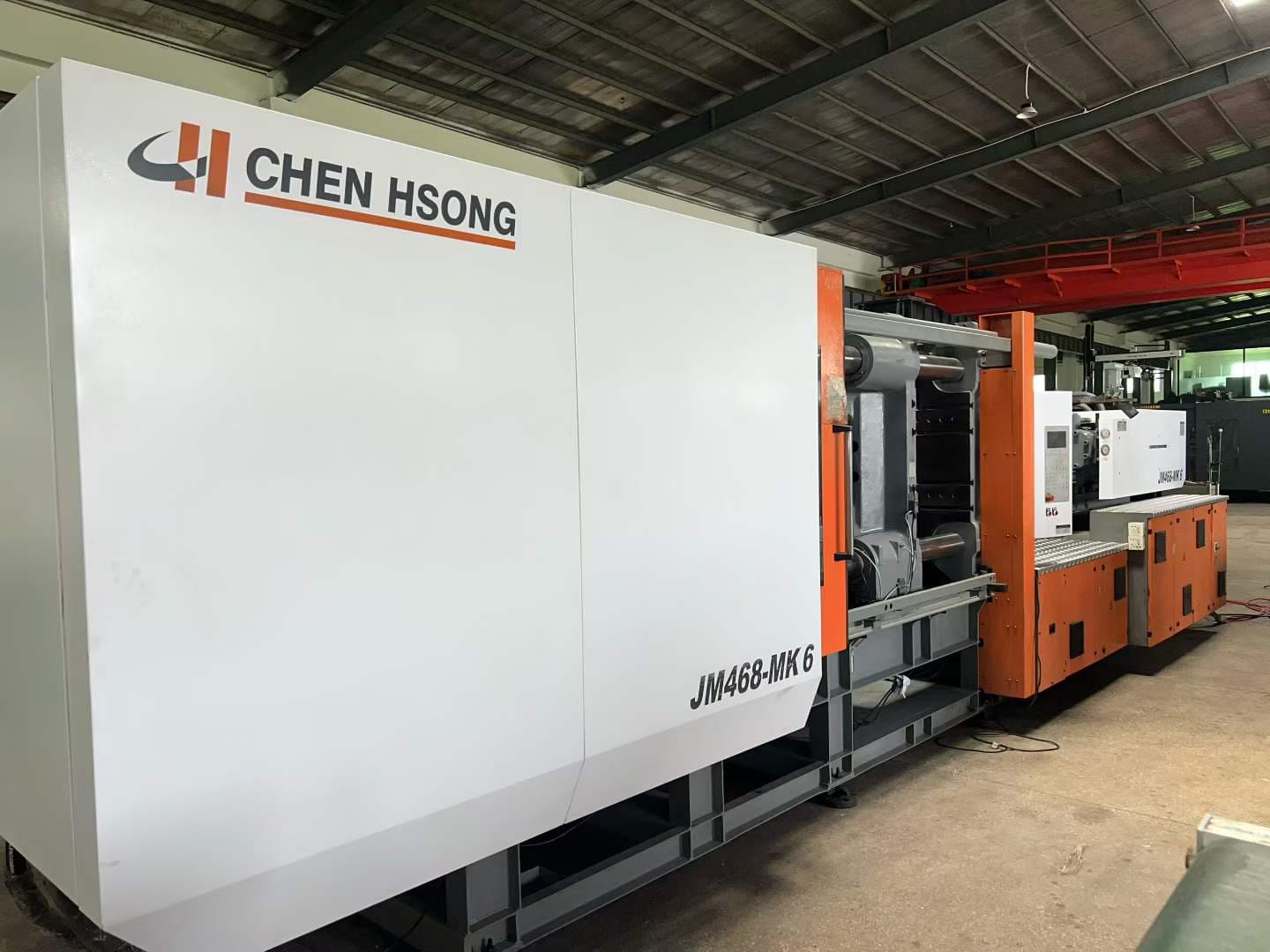 Used 468 Ton JM468-MK6 Injection Molding Machine | A/B/C-Screw 75/83/90mm, Max PS Shot Weight 2403g
