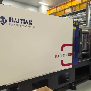 Used 380 Ton Haitian MA3800H/PRO Injection Molding Machine | A/B-Screw 55/60mm, Max PS Shot Weight 720g