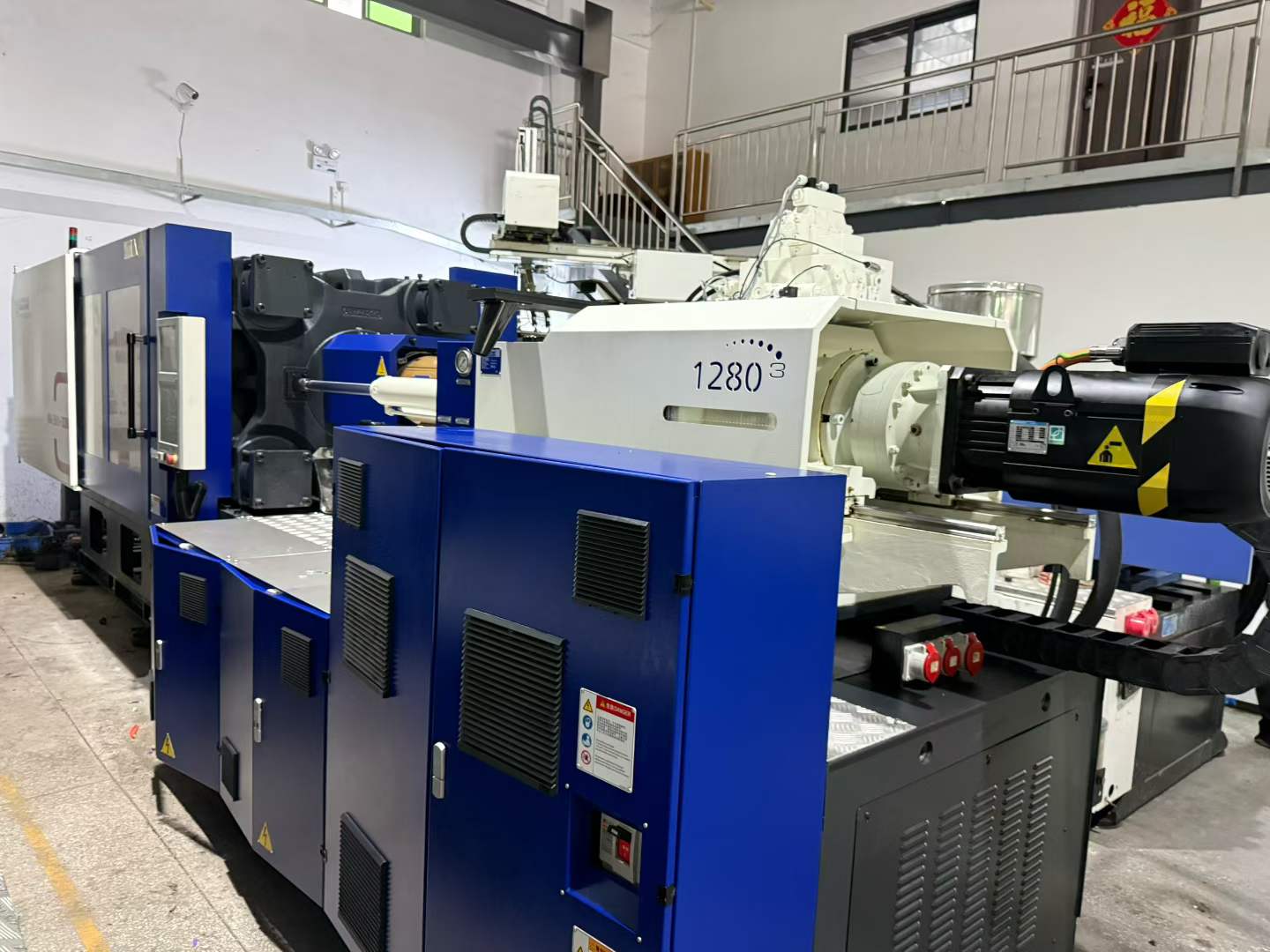 Used 380 Ton Haitian MA3800H/PRO Injection Molding Machine | A/B-Screw 55/60mm, Max PS Shot Weight 720g