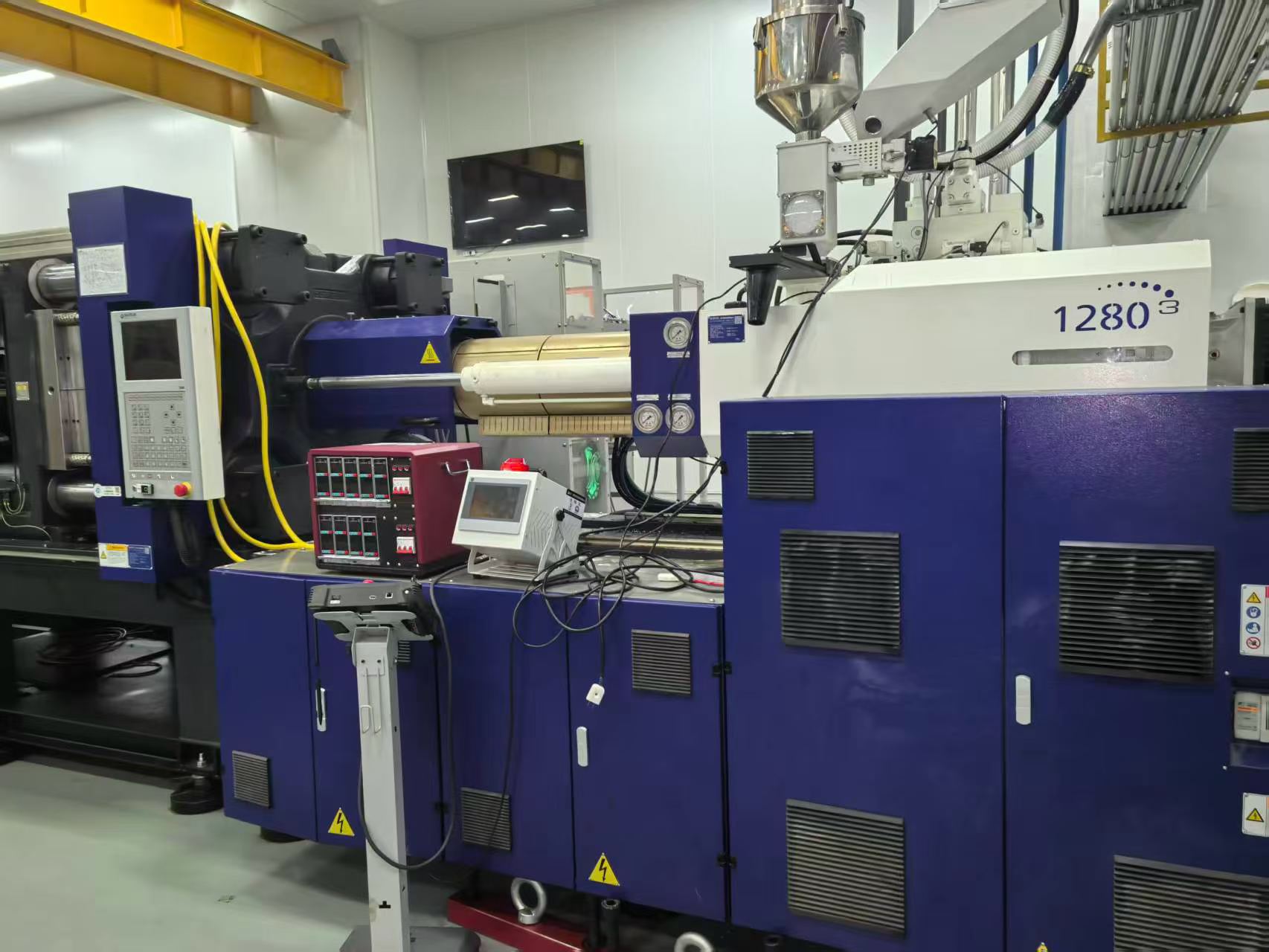 Used 380 Ton Haitian MA3800H/PRO Injection Molding Machine | A/B-Screw 55/60mm, Max PS Shot Weight 720g
