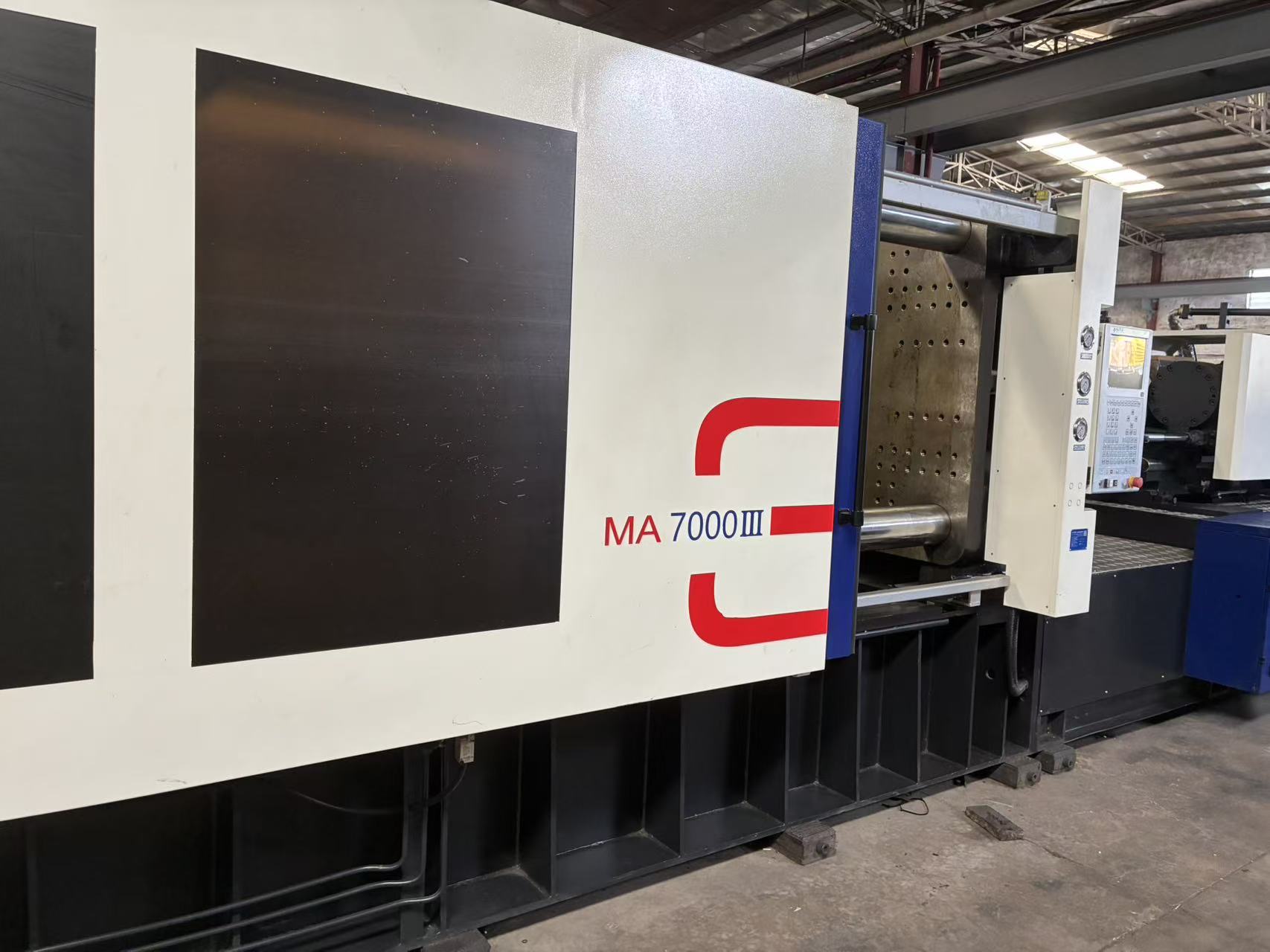 Used 700 Ton Haitian MA7000Ⅲ/5000 Injection Molding Machine | A/B/C/D-Screw 80/90/100/110mm, Max PS Shot Weight 3892g