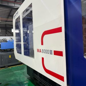 Used 800 Ton Haitian MA8000Ⅲ/6800 Injection Molding Machine | A/B/C/D-Screw 90/100/110/120mm, Max PS Shot Weight 4837g