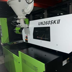 Used 260 Ton YIZUMI UN260SKII Injection Molding Machine | A/B/C-Screw 53/60/68mm, Max PS Shot Weight 885.4g