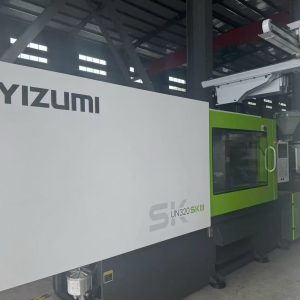 Used 320 Ton YIZUMI UN320SKIII Injection Molding Machine | A/B/C-Screw 60/65/70mm, Max PS Shot Weight 1044.4g