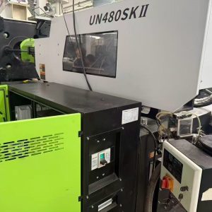 Used 480 Ton YIZUMI UN480SKII Injection Molding Machine | A/B/C-Screw 76/84/92mm, Max PS Shot Weight 2262.8g