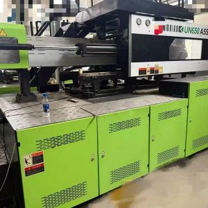 Used 650 Ton YIZUMI UN650A5S Injection Molding Machine | A/B/C/D-Screw 85/92/100/110mm, Max PS Shot Weight 3371.2g