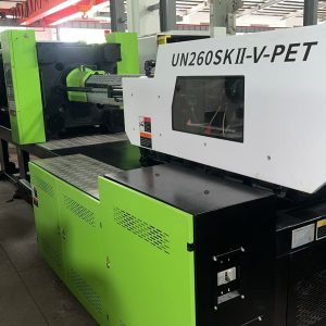 Used 260 Ton YIZUMI UN260SKII-V-PET Injection Molding Machine |Max PET Shot Weight 1406.5g